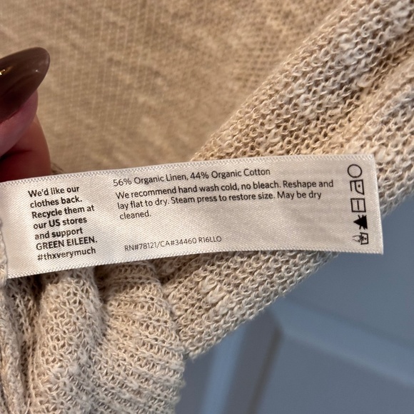 Eileen Fisher Woman's Dress, Beige, Size XL - Picture 10 of 13